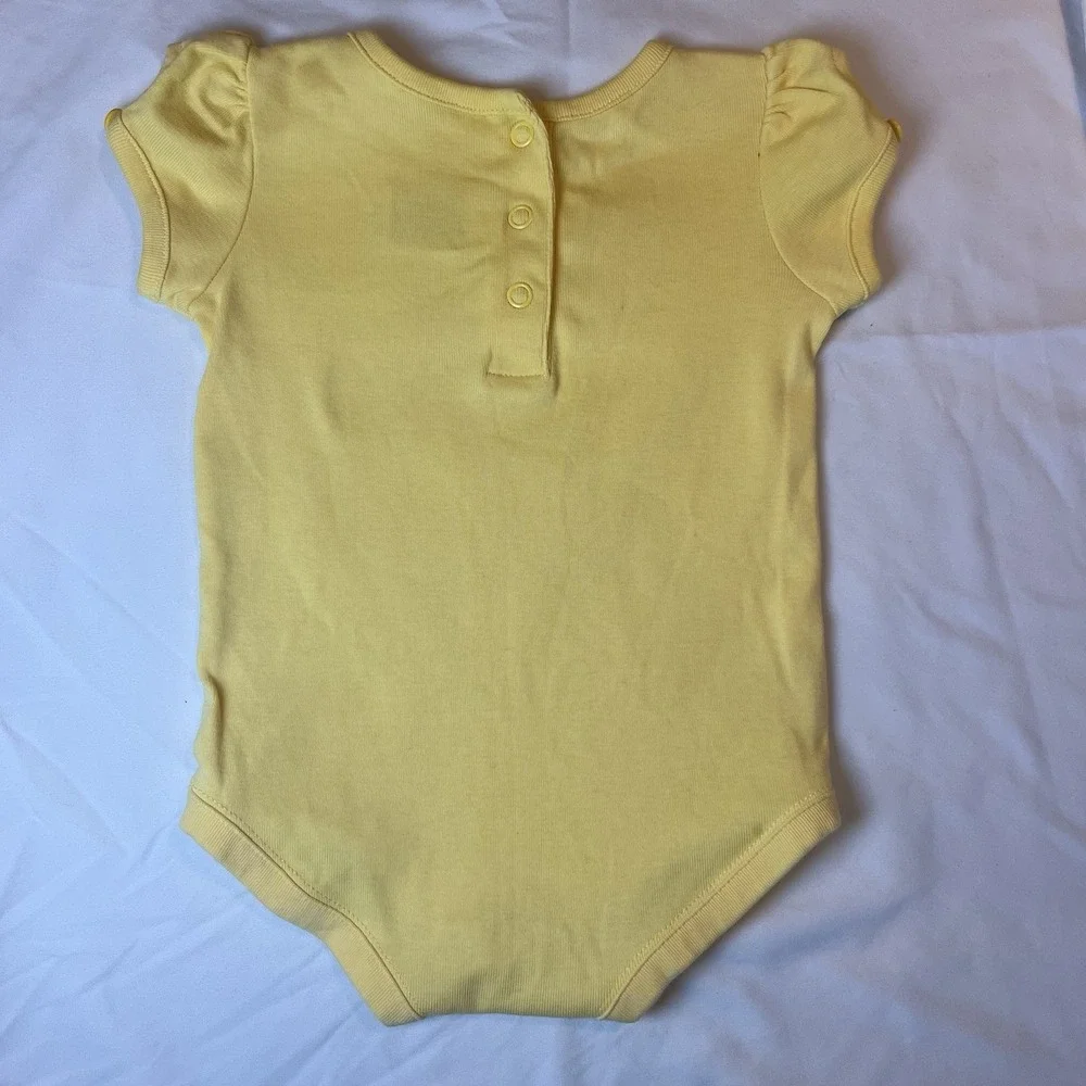 Gymboree Baby Daisy Flower Bodysuit‎ 3-6 Months Girl Vintage One Piece